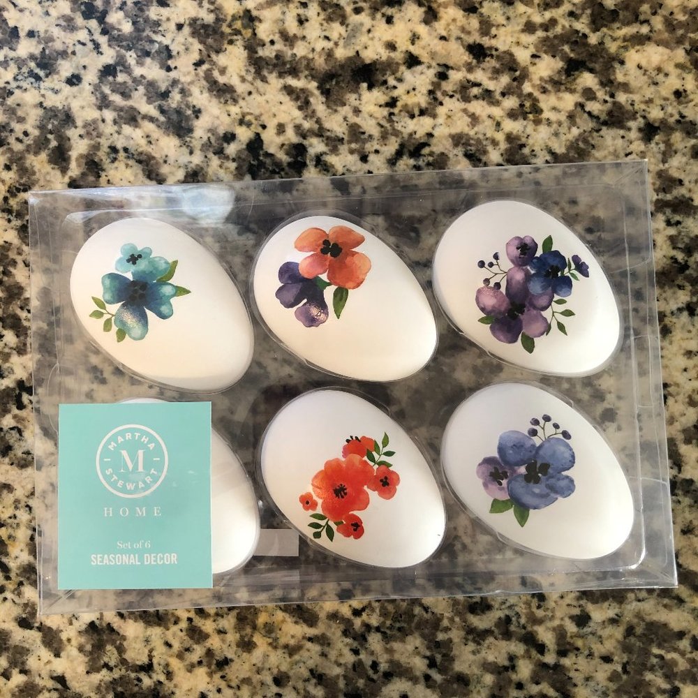 Martha Stewart Home Decorative Easter Eggs Set